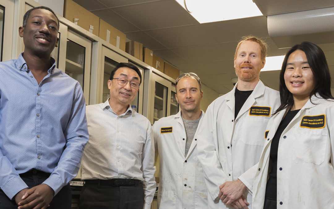 Group photo of five Mint employees. Group photo of five Mint employees.