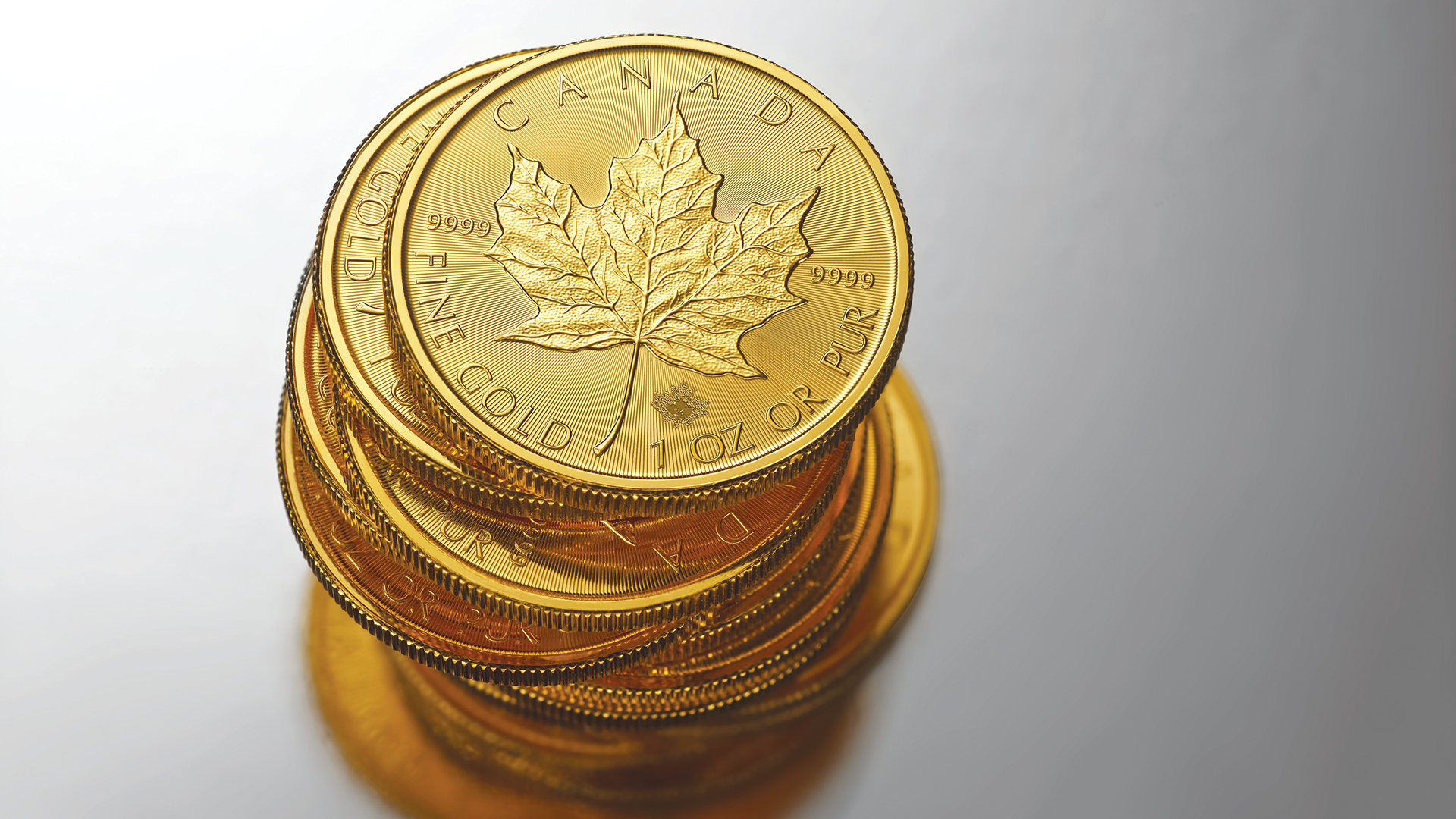 Des pièces d'investissement en or de la Monnaie royale canadienne Des pièces d'investissement en or de la Monnaie royale canadienne