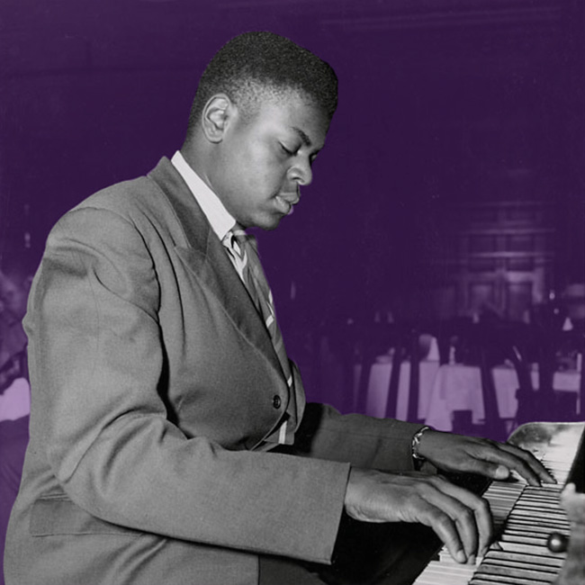 Oscar Peterson / photographed by D.C. Langford