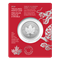 1-oz. 99.99% Pure Silver Coin – Treasured Silver Maple Leaf First Strikes: Year of the Dragon Privy Mark (Premium Bullion)