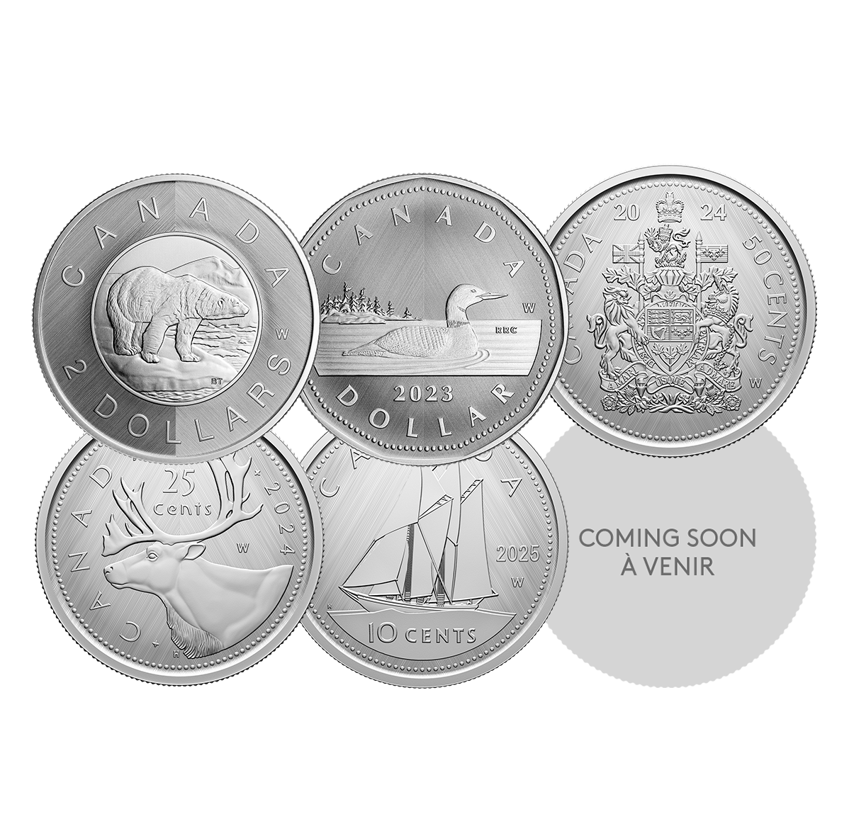 Tribute: W Mint Mark - 1 oz. Fine Silver Six-Coin Subscription